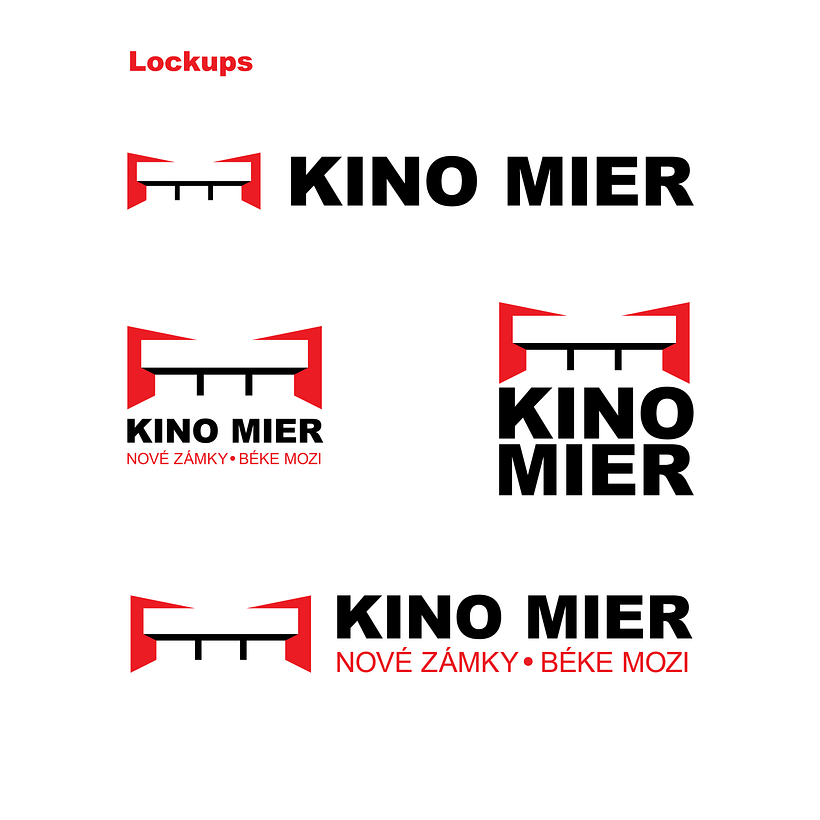 Kino Mier - Project for course: Logo Design: From Concept to Presentation 8