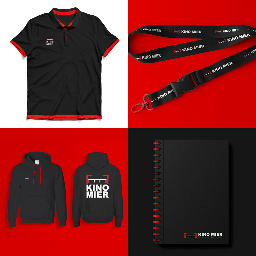 Kino Mier - Project for course: Logo Design: From Concept to Presentation 12