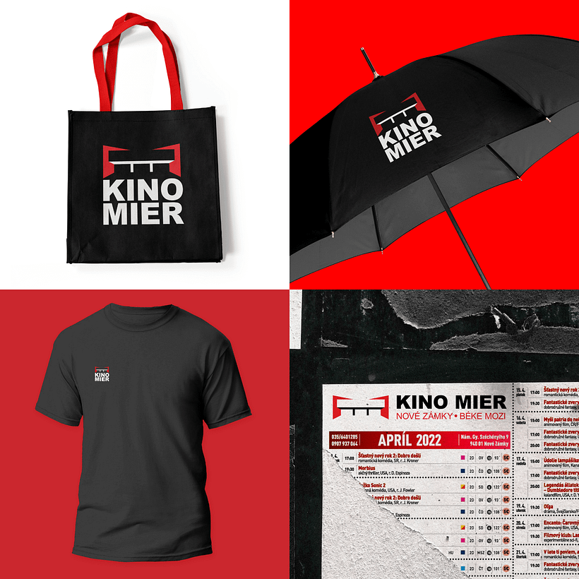 Kino Mier - Project for course: Logo Design: From Concept to Presentation 13