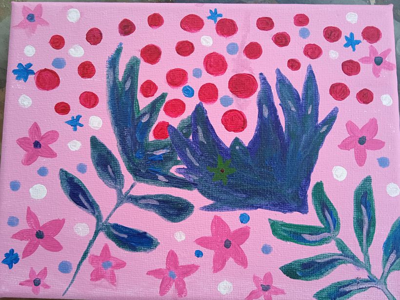My project for course: Expressive Mixed-Media Illustration: Find Your Creative Flow 2
