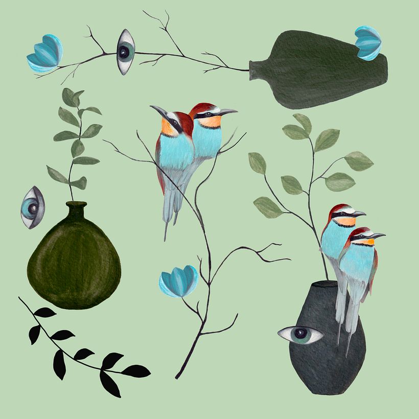 My project for course: Contemporary Print Design: Scale, Color, and Composition 1