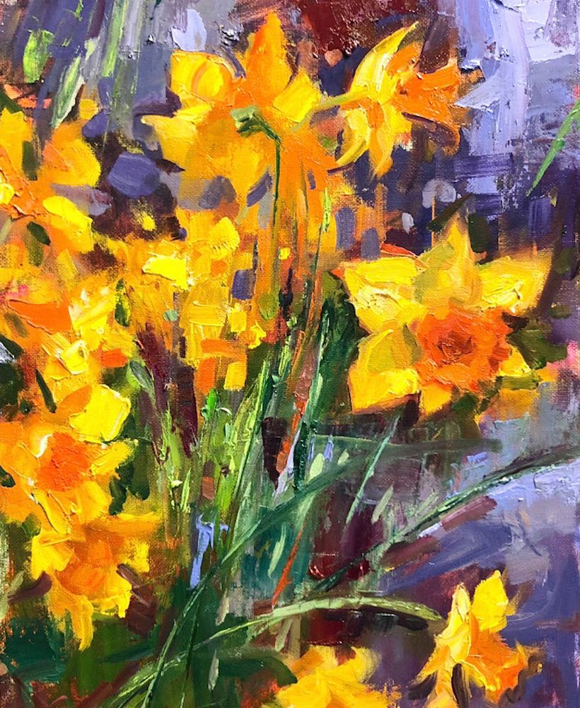 Color of Hope , oil on linen 12x16