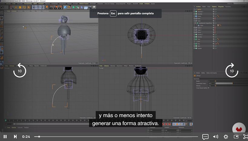 Herramienta Sketch en Cinema 4D 1