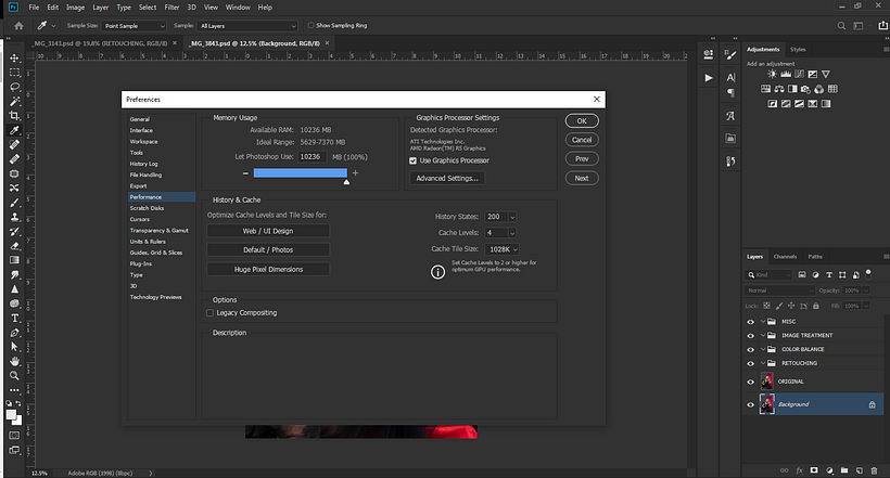 SAME GOES FOR THE SETTINGS SET TO 200