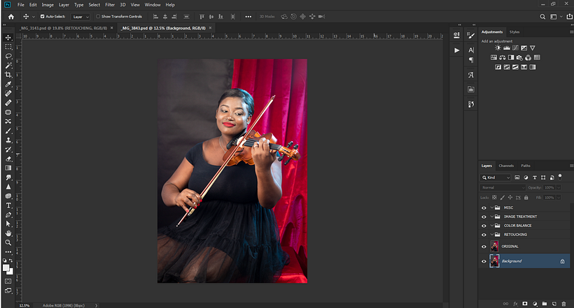 AND THIS IS HOW I SET MY WORKSPLACE AS YOU MENTION IN THE VIDEO SO I CAN HAVE EVERYTHING IN ORDER.