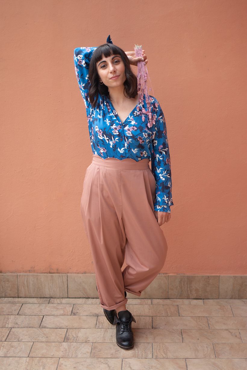 Il pantalone Petalino è uno dei mie capi più distintivi che ed diventato cult nel mio lavoro 