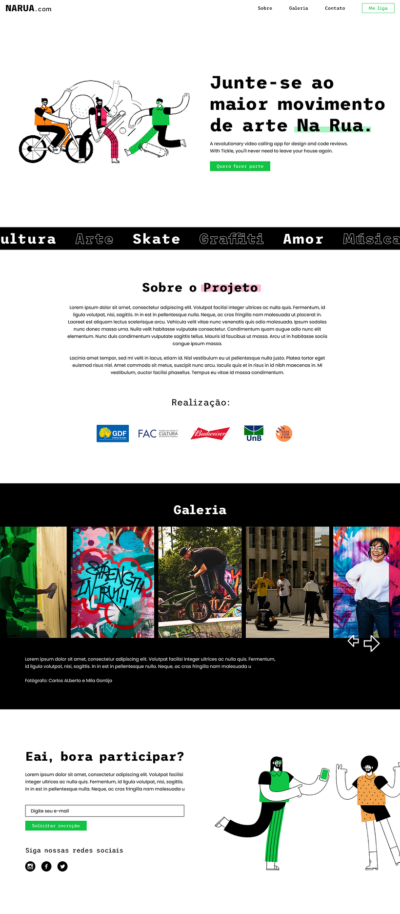 Meu projeto do curso: Web design com Figma: criação de interfaces eficazes 6
