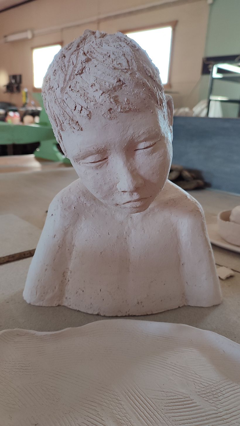 My project for course: Introduction to Clay Figurative Sculpture 8