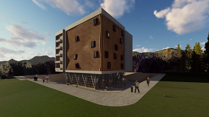Modelado de edificio paramétrico con Revit 1