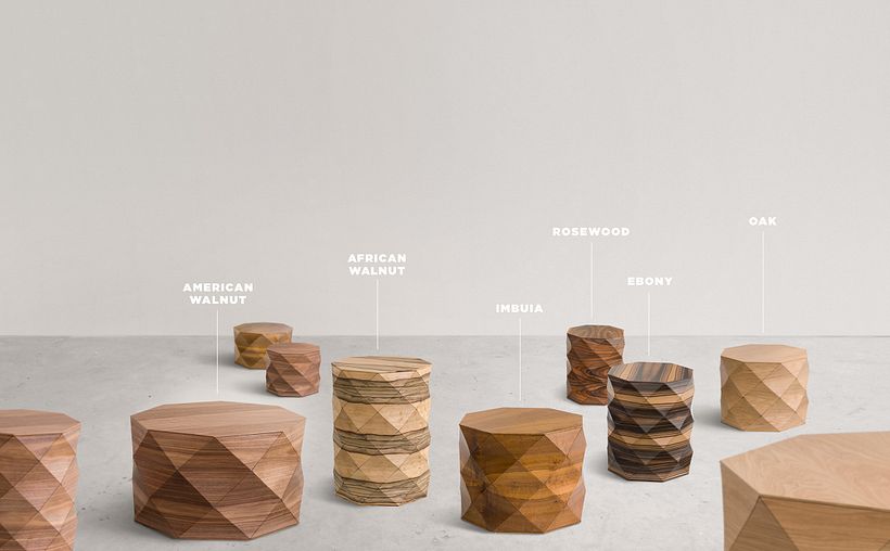 Diamond Wood Tables | Assorted