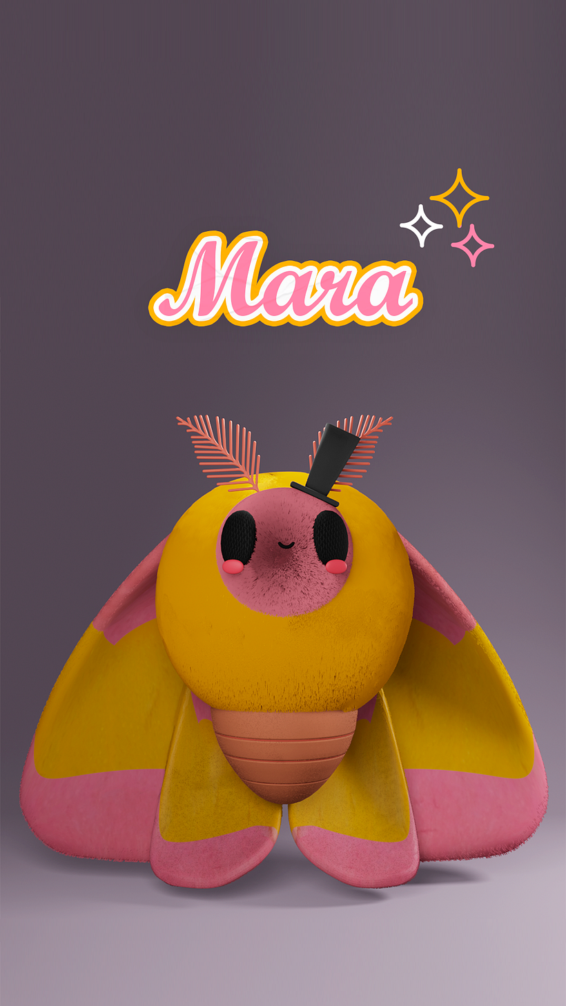 Meu projeto do curso: Criação de personagens Kawaii em 3D com Blender 3