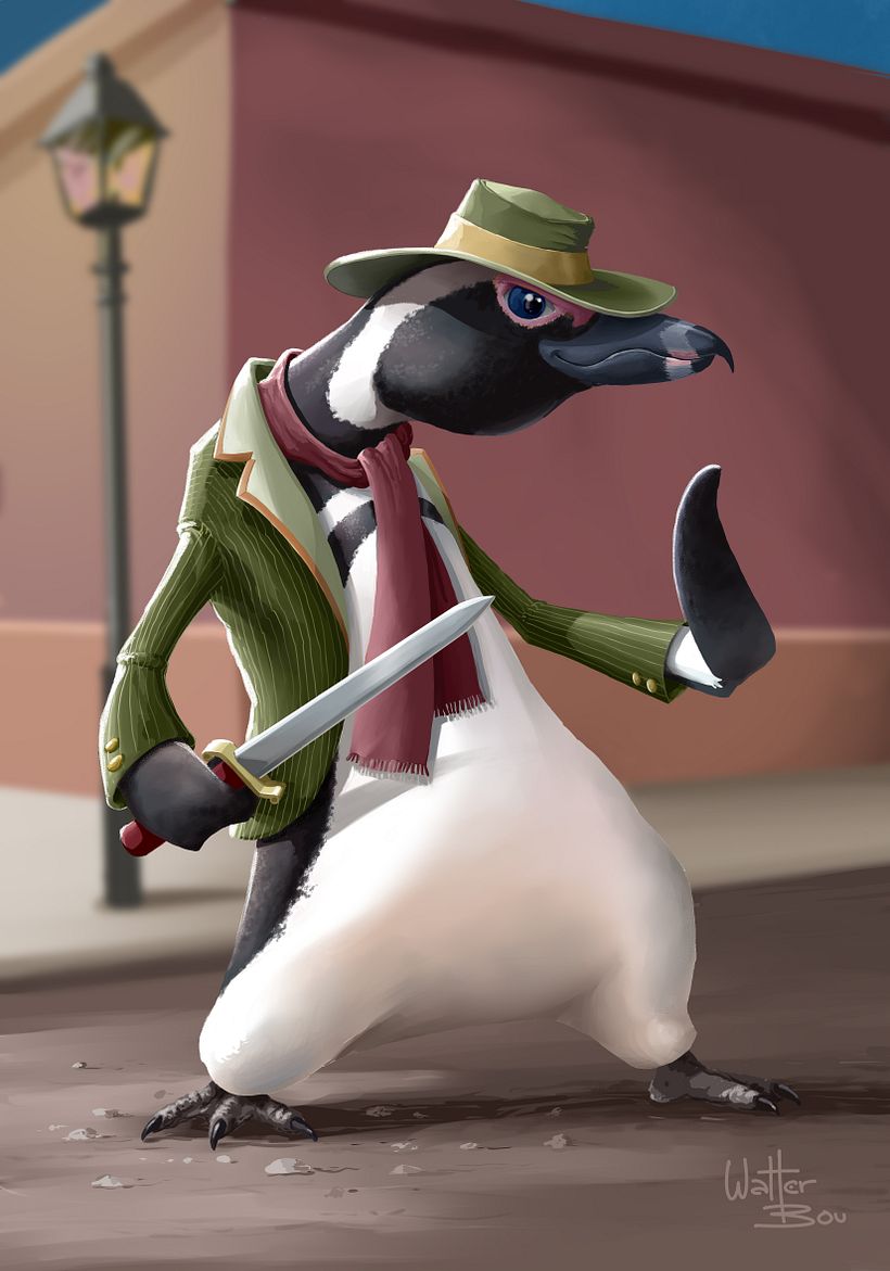 Pinguino malevo