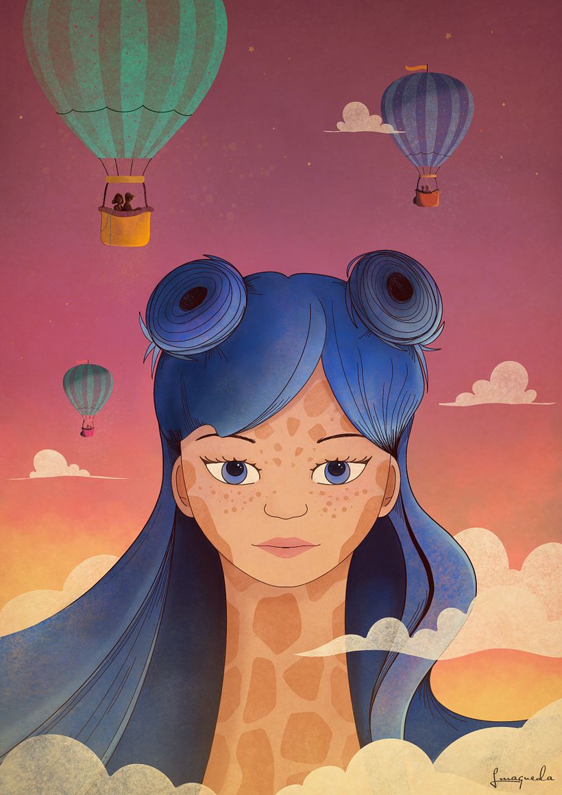 Giant Giraffe Girl - GGG