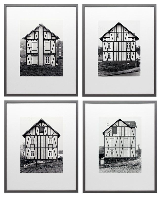 Obra 'Framework Houses', de Bernd + Hilla Becher (1993).