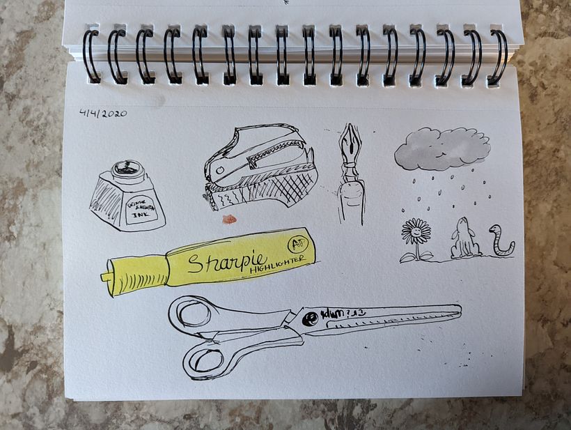 My project for course: The Art of Sketching: Transform Your Doodles into Art 2