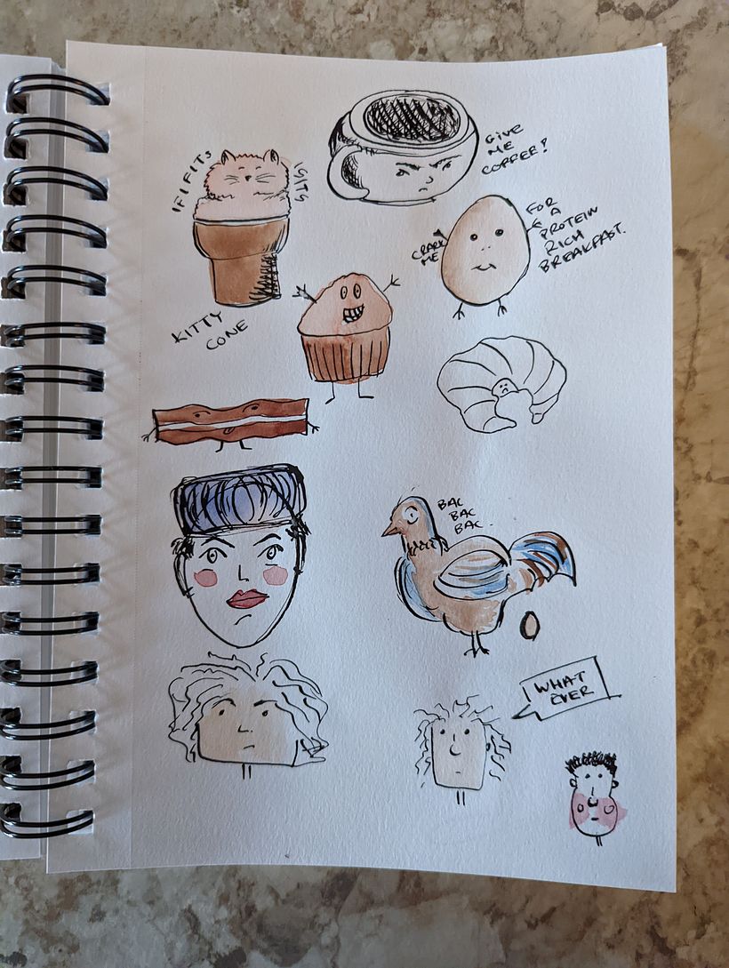 My project for course: The Art of Sketching: Transform Your Doodles into Art 3