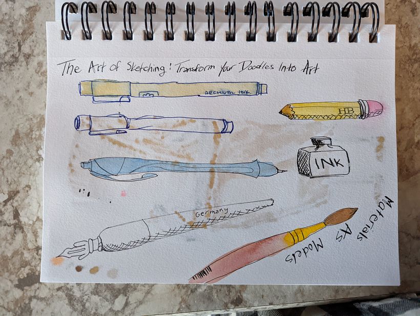My project for course: The Art of Sketching: Transform Your Doodles into Art 9
