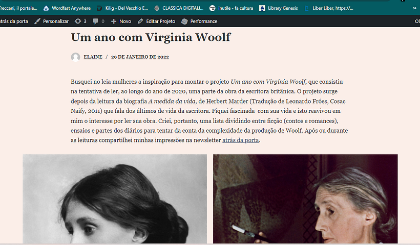 Projeto: Wordpress_Blog diário atrás da porta 7