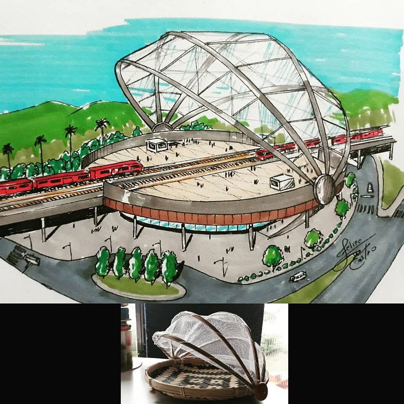 Releituras com perspectiva para desenhos arquitetônicos 13