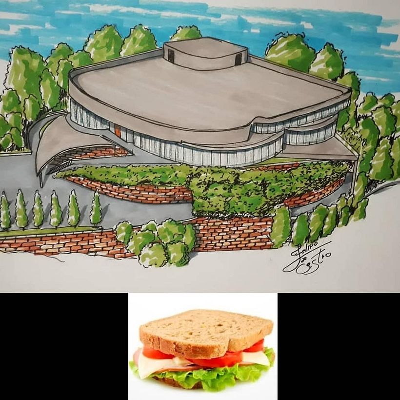 Releituras com perspectiva para desenhos arquitetônicos 16