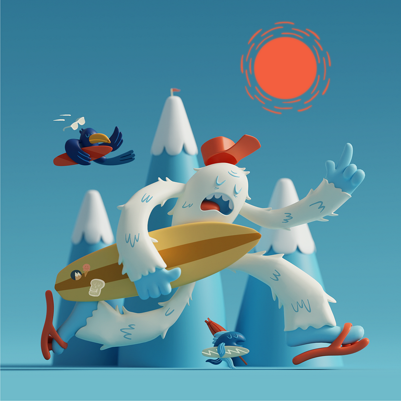 Final Piece - Blender + Procreate + Photoshop