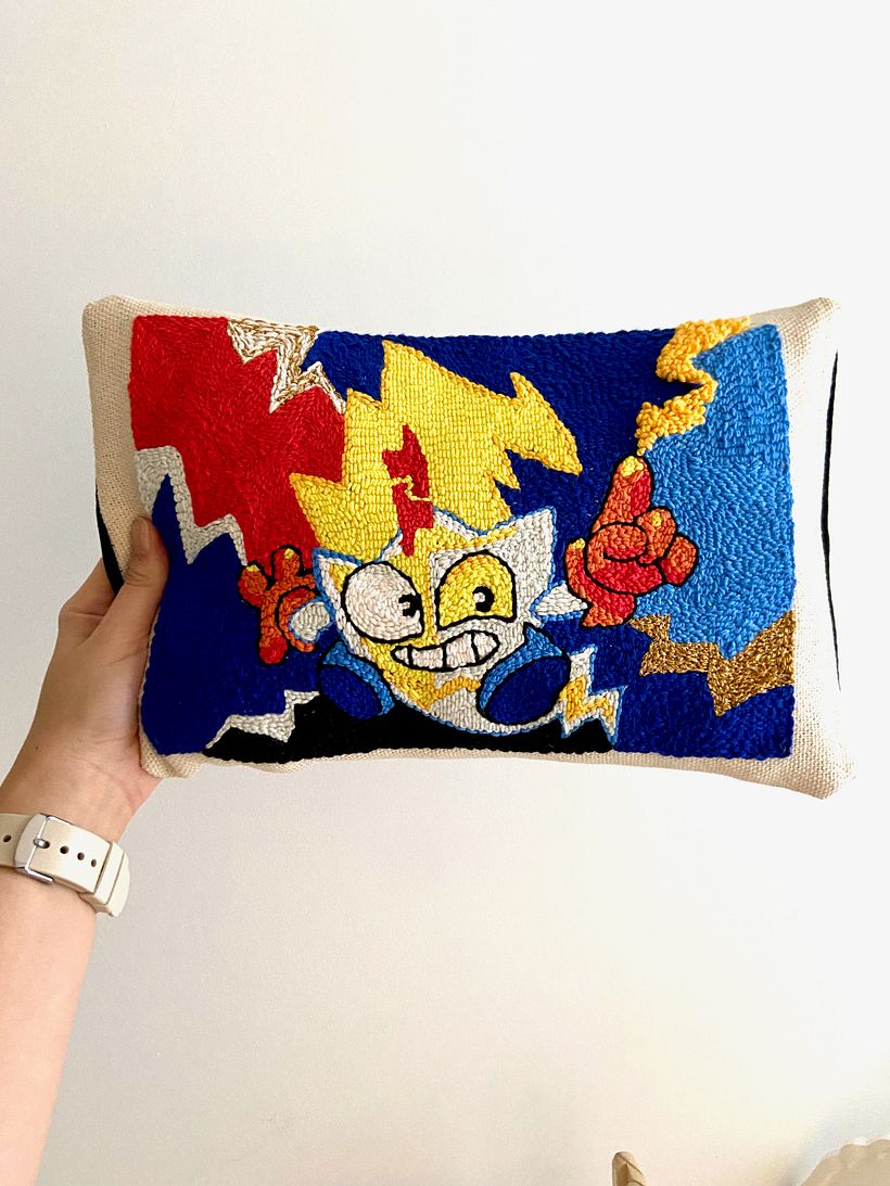 Mi Proyecto del curso: Bordado XL con aguja mágica 2