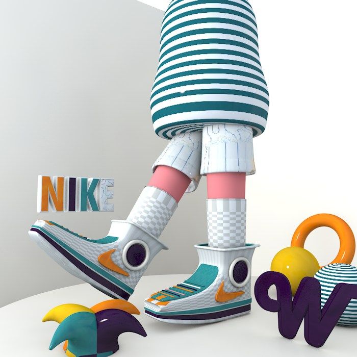 LETTERING NIKE