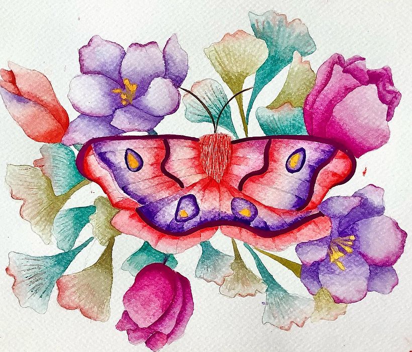 Mi Proyecto del curso: Dibujo y composición naturalista en acuarela 2