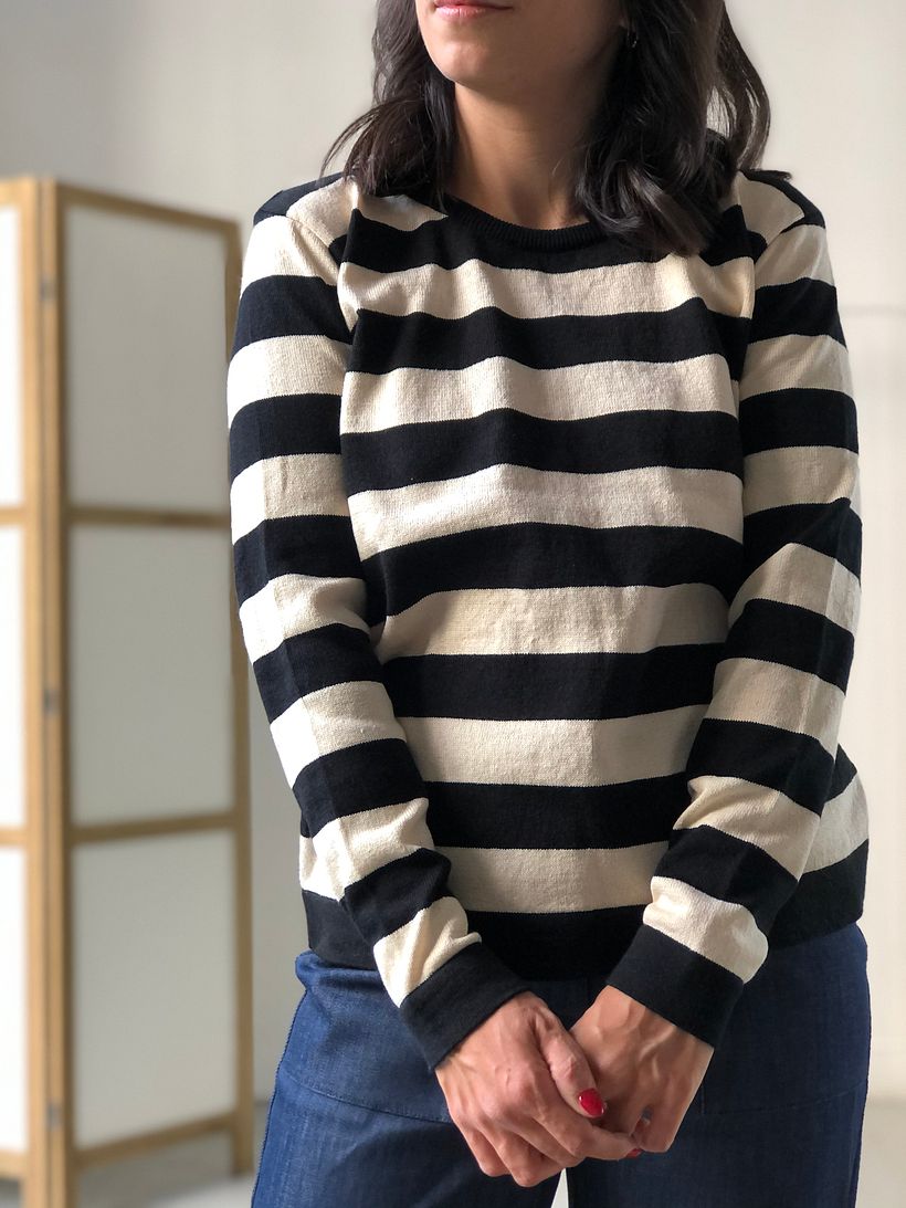 Collezione 2020 : cardigan in cotone riciclato lavorazione rasata 