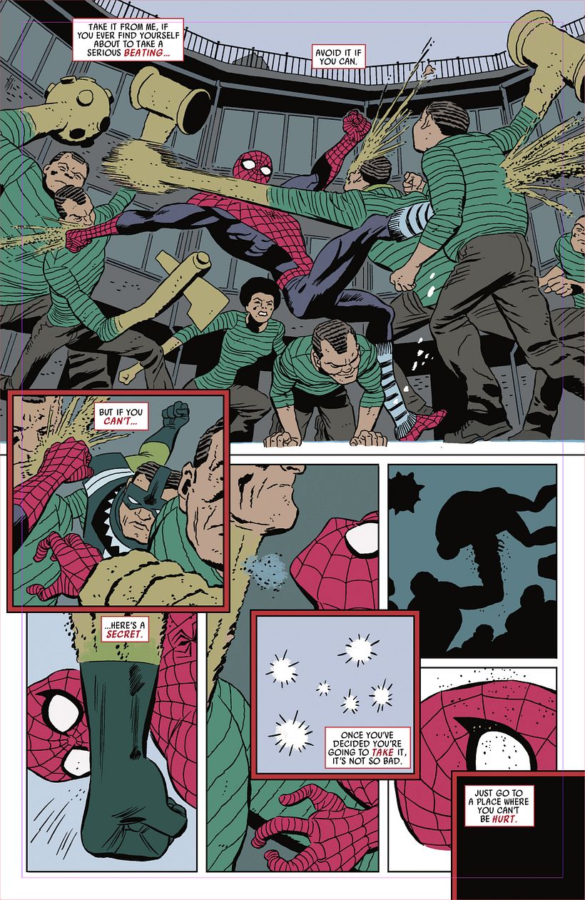 AMAZING SPIDER-MAN #616, final page one.