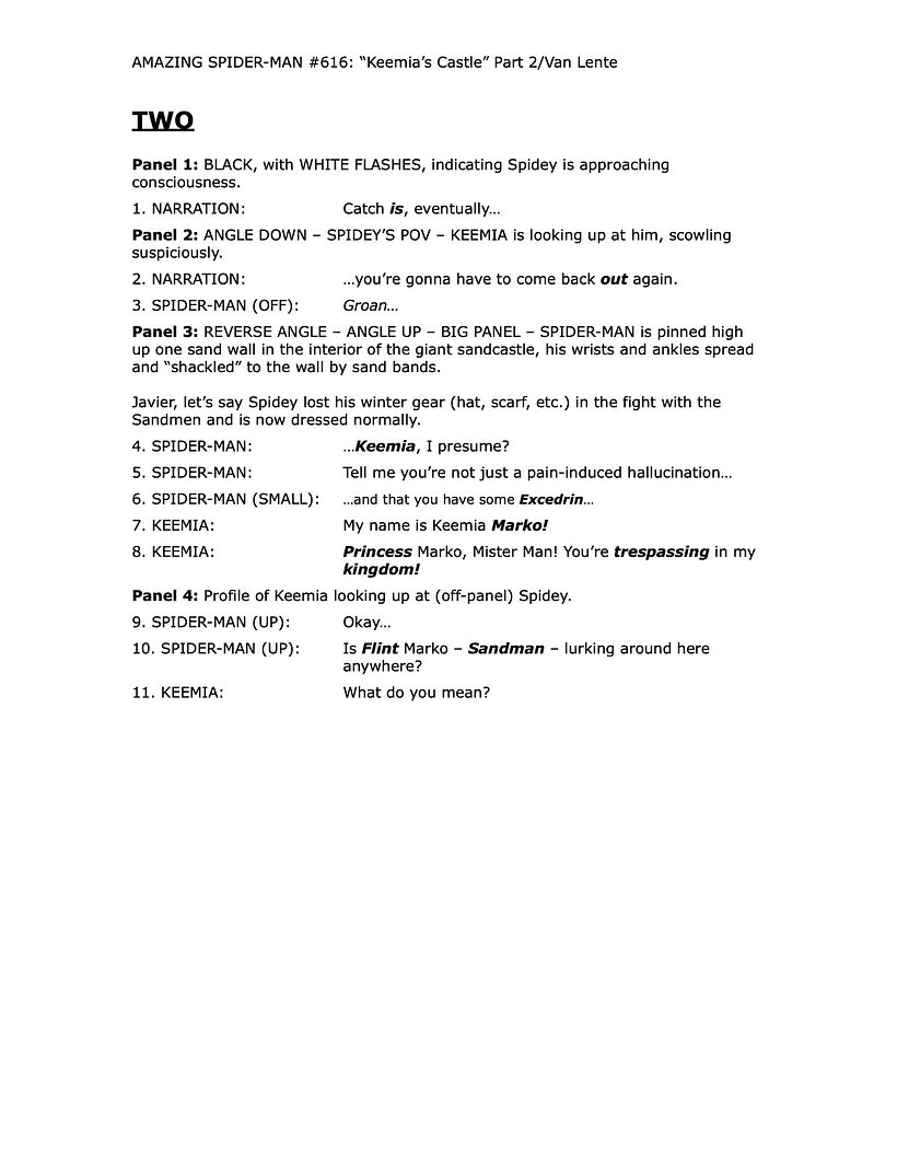 The script for the previous page.