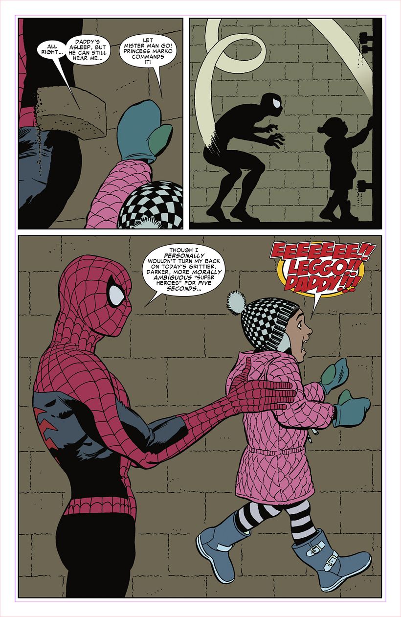 AMAZING SPIDER-MAN #616, final page five.