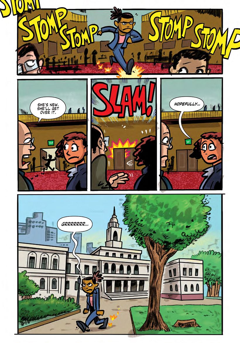 ACTION ACTIVISTS #2, final page two.