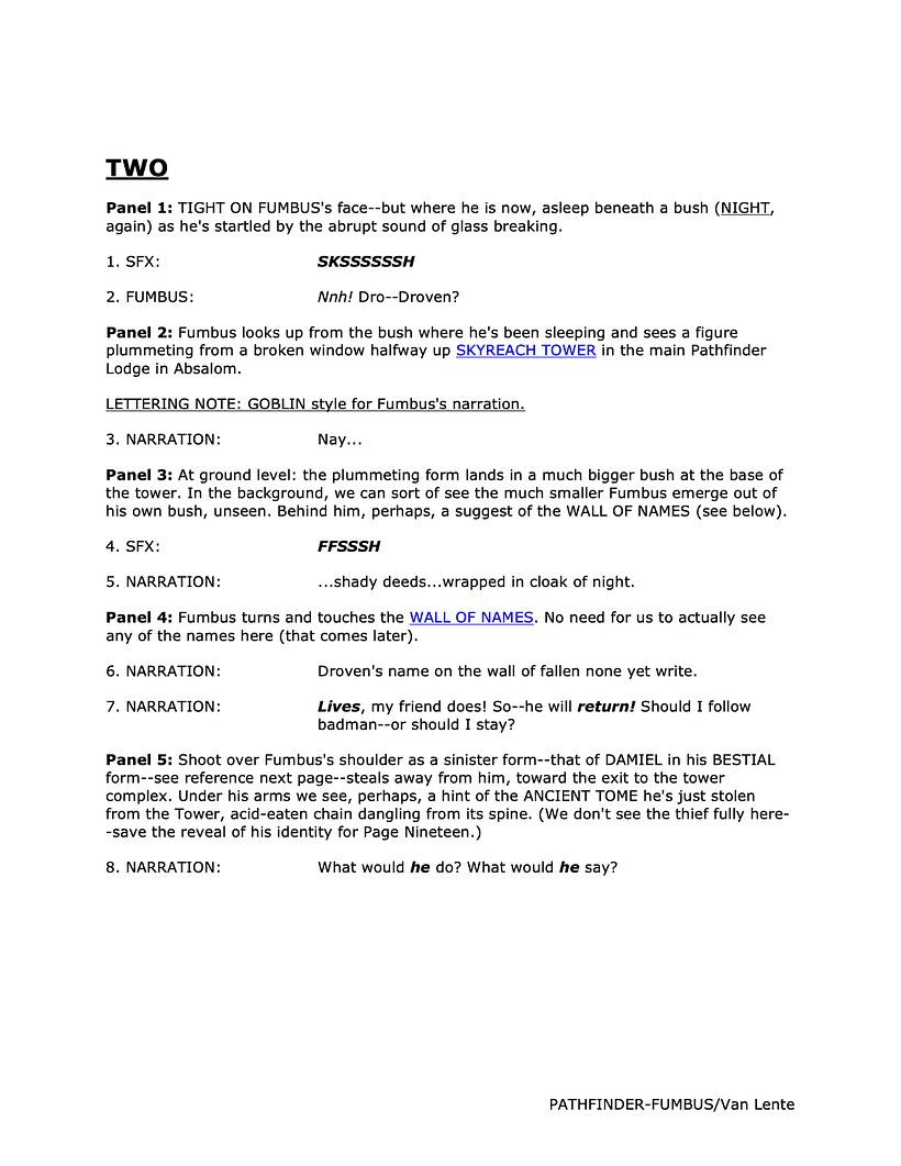 PATHFINDER: FUMBUS! 4