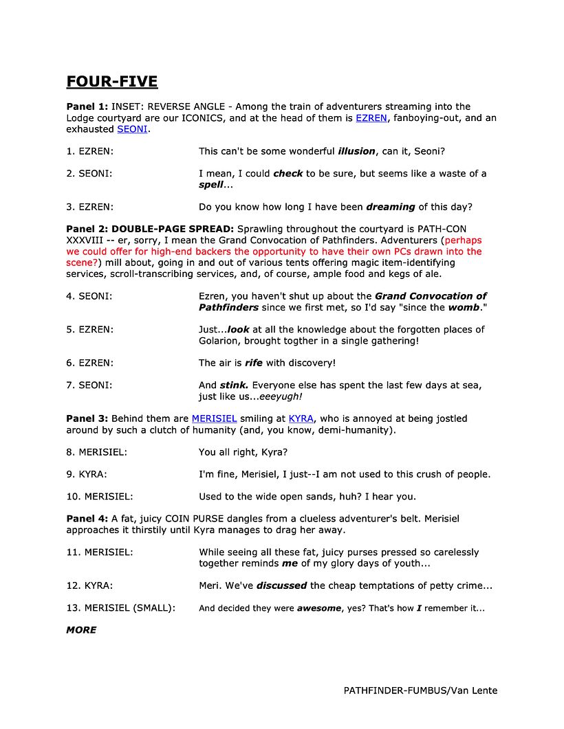 PATHFINDER: FUMBUS! 6