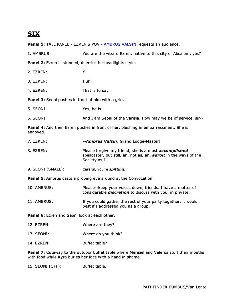 PATHFINDER: FUMBUS! 8