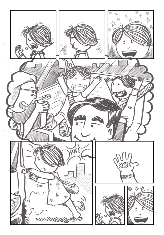 My project in Visual Narrative for Comic Books: Illustrate Your Own Universe course 5