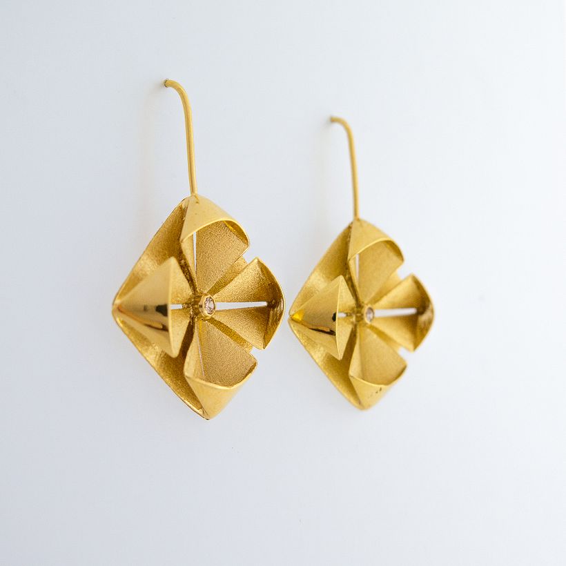 Origami Metal Jewelry 3