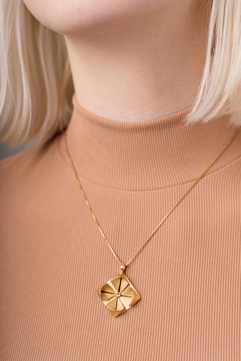 Origami Metal Jewelry 14