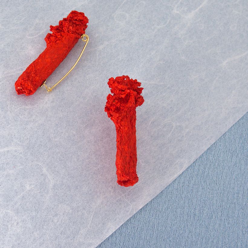 Paper Pulp Jewellery 12