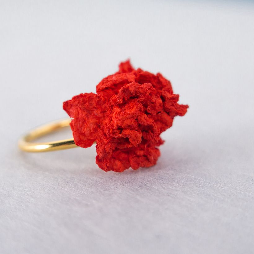 Paper Pulp Jewellery 13