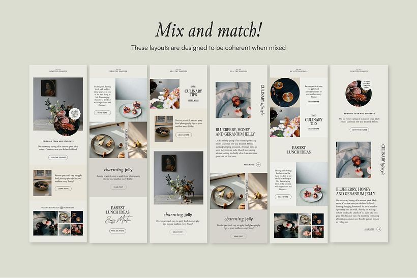 Thyme Newsletter Templates 12