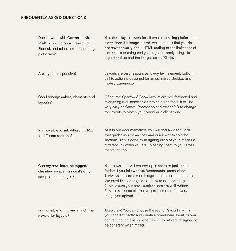 Thyme Newsletter Templates 14
