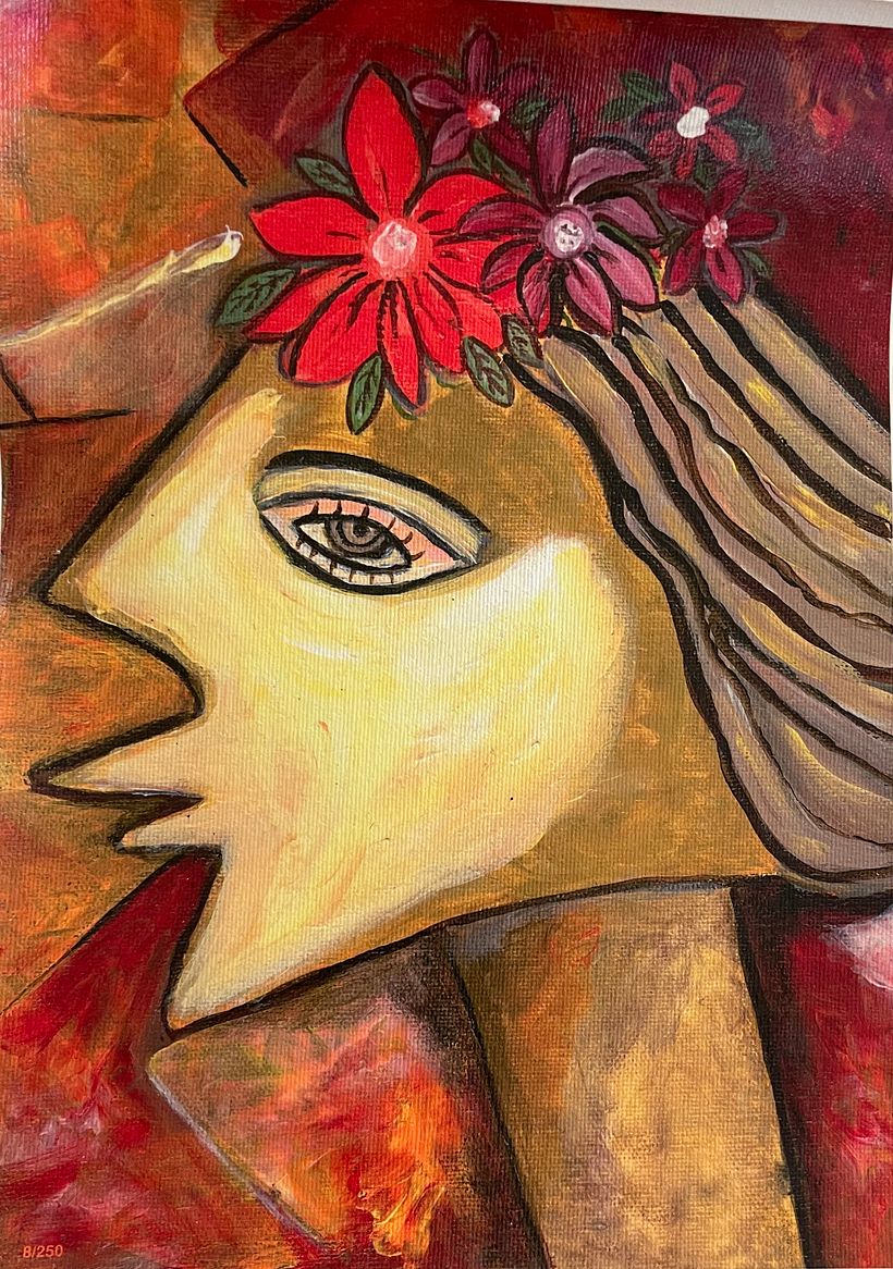 Giclé of on oil painting 