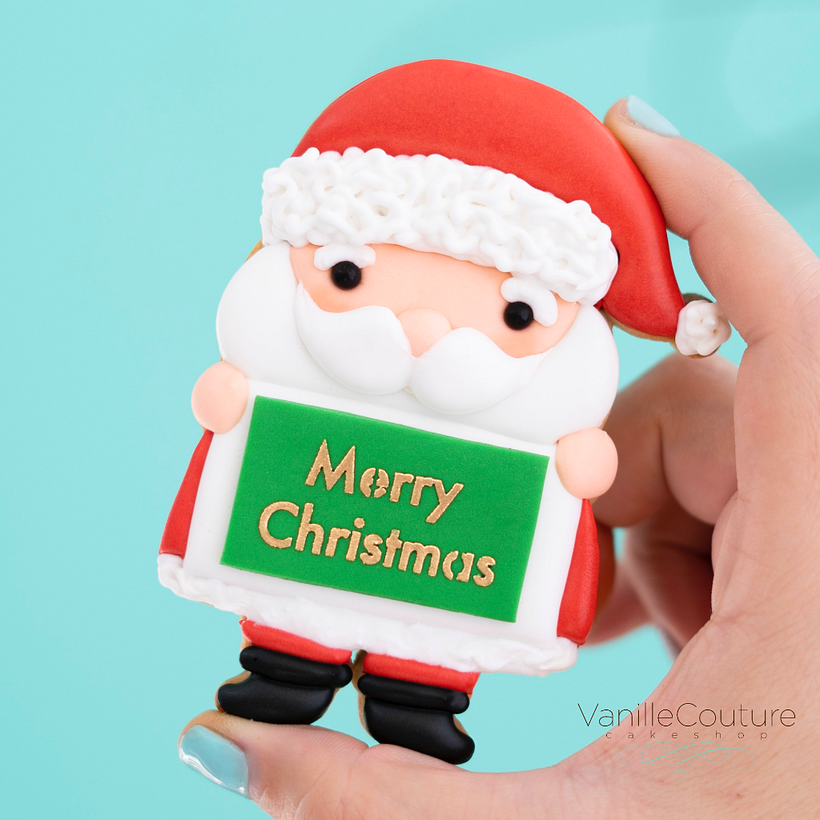 Galleta Santa con letrero