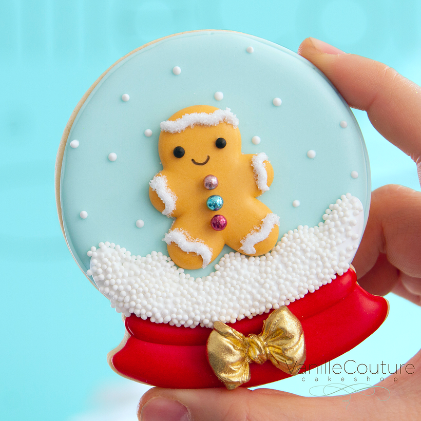 Galleta Globo de nieve con Jengi