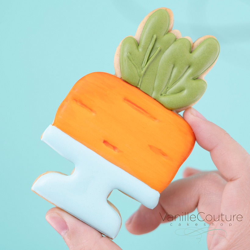 Galleta de zanahoria pastel
