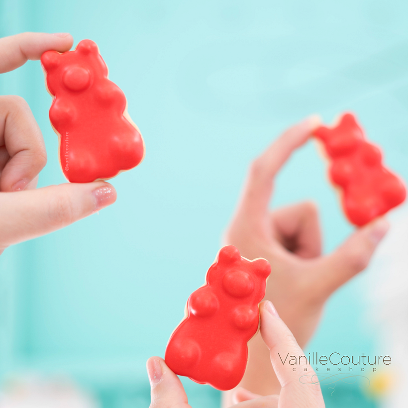 Galletas de mini pandillas rojos
