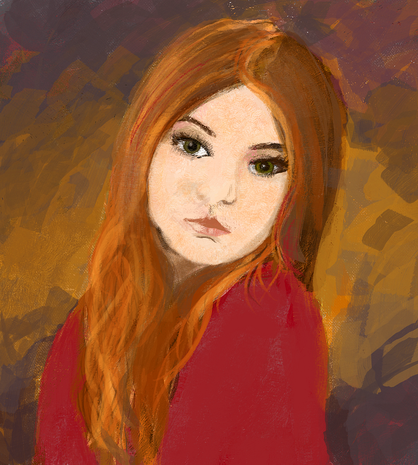 My project for course: Digital Portraits with a Traditional Style in Photoshop 5