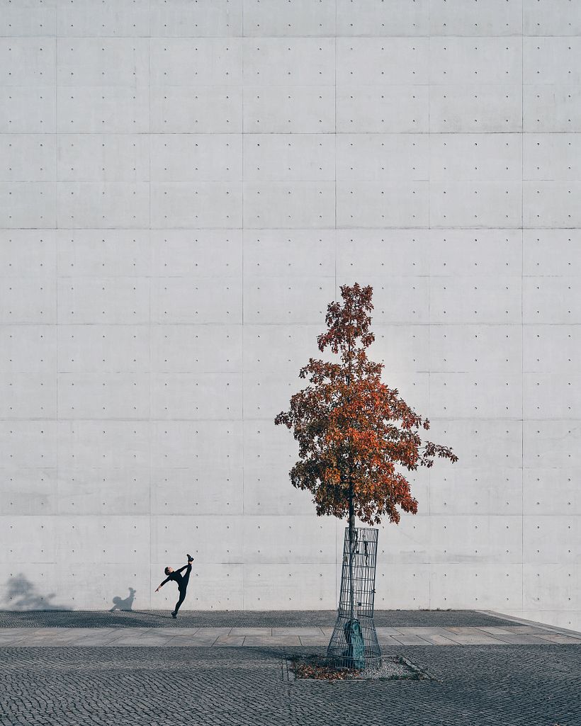 Edited Photo of Architecture, including a model / Berlin 2021
